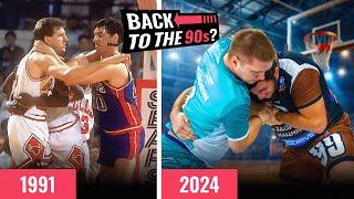 These Guys Came From The 90s NBA! Wrestball Full Game Evolve vs. Colibri