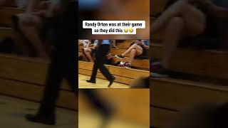He really did the RKO in front of Randy Orton  (via @iamparkersmith/TT) #shorts