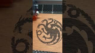 Making a Three headed Dragon with the Laser engraver!