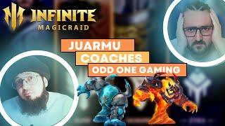 Showing OddOneGaming the game ft. Coach Juarmu [Infinite Magic Raid]