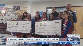 Sun Bowl Association gives 2 schools $10K