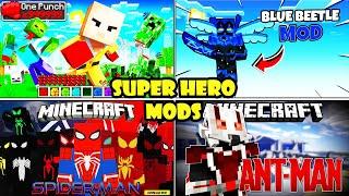 Best Super Hero Mods for Minecraft and Crafting and Building | Daosao Gamers