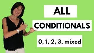 All conditionals in English - 0 1 2 3 and mixed - English grammar lesson