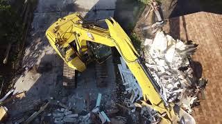 Disaster to Dream Home! East Coast DIY Home! Drone Footage of the Entire House being torn down!