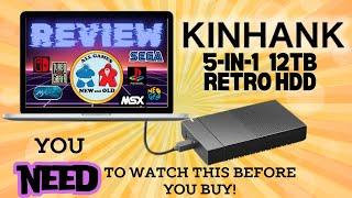 Kinhank 5 in 1 12TB Retro Game HDD Review (Watch Before You Buy!)