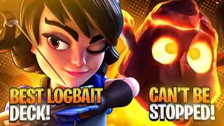 THE BEST LOGBAIT DECK IN CLASH ROYALE!!!!!!!