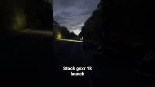 GSXR Flies from dead stop