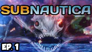 I Played the ONLY Video Game that Scares Me... Subnautica [EP. 1]