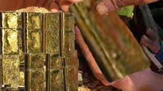 GOLD BARS WITH TURTLE CARVING RECOVERED #yashashree clarice