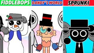 Incredibox : FiddleBops Original VS FiddleBops But DANDY’S WORLD VS FiddleBops But SPRUNKI (NEW MOD)