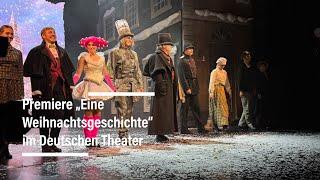 Premiere “Eine Weihnachtsgeschichte” Musical nach Charles Dickens im Deutschen Theater, München