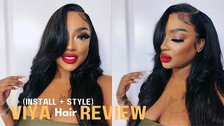 DETAILED  FRONTAL WIG INSTALL | VIYA HAIR