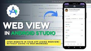 Mastering WebViews: Open Your Website in Android App Without a Browser!   #webview #andriodstudio