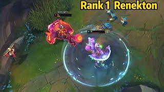 Rank 1 Renekton: NEXT LEVEL Renekton Should Be Like THIS!