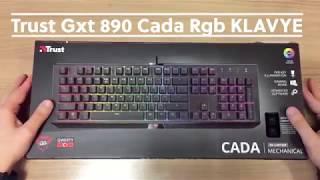 Trust GXT 890 CADA RGB Mechanical Keyboard unbox and review