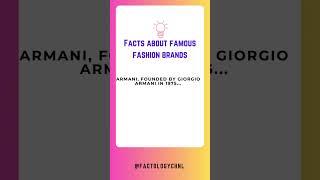 A Fact About Armani