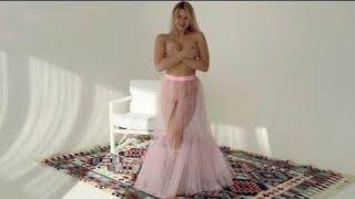4K Try On Haul 2025 __ Transparent No bra See Through __ Curve Plus size Ideas Fashion amazon trends