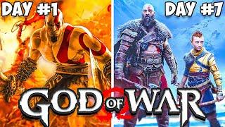 Can I PLATINUM Every GOD OF WAR Game in ONE WEEK?