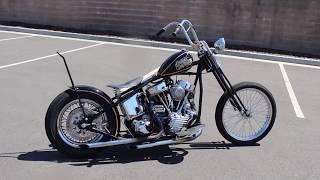 1949 Harley Davidson Panhead Bobber / Build overview and startup