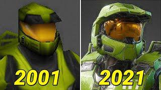 Evolution of Halo Games 2001-2021