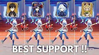 BEST SUPPORT for C0 MUALANI?? Mona vs Furina Genshin Impact