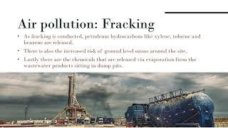 Hydraulic Fracturing & Oil Sand Mining