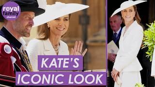 Princess of Wales Stuns in Reworn Dress for Garter Day