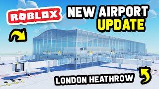 NEW AIRPORT UPDATE in Cabin Crew Simulator (Roblox)