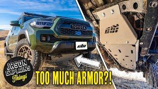 Toyota Tacoma Armor - What Skid Plates Do You Need?! (CBI Offroad Install and Review)