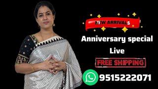 Anniversary special live with Free Shipping and content participation | Sree Nava Media | 9515222071