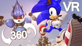 SONIC THE HEDGEHOG BATTLE 360° VR- SFM Animation | Sasso Studios