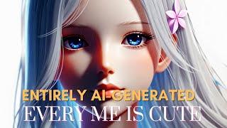 Every Me is Cute【Music Video Entirely AI generated】