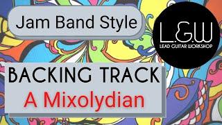 A Mixolydian Backing Track Jam Band Style. A Major Backing Track. #jamtrack #backingtrack