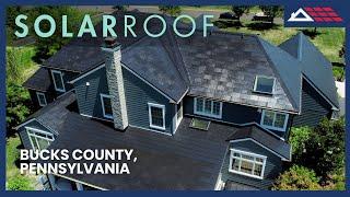 49.9 kW Tesla Solar Roof | Bucks County, Pennsylvania