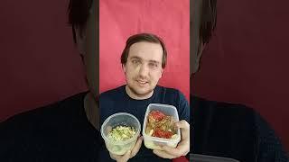 Mukbang перекус продавца чек / аджика курица салатик #mukbang #asmr