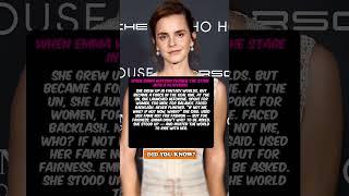 When Emma Watson Turned the Stage Into a Platform