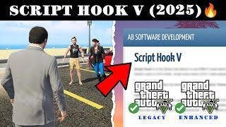 How to Install Script Hook V in GTA V Enhanced & Legacy (2025) GTA 5 ScriptHookV 