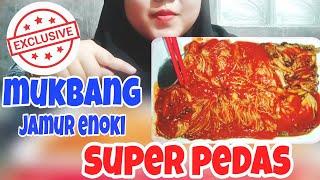 MUKBANG ENOKI #mushroom #enokimushroom #mukbang