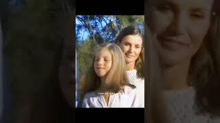 only Sofia dares to act like that to the queen #infanta_sofía #queenletizia #royalfamily #spain