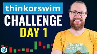 The Simple Trading Strategy I'd Use If I Had To Start Over...  DAY 1 | Small Account Challenge