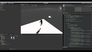 Передвижение персонажа от 3 го лица || Unity3d