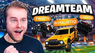 HET NIEUWE DREAMTEAM IS GEBOREN..  - Rocket League Ranked (Nederlands)