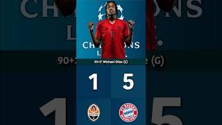 Shakhtar vs. Bayern - Goals Against Each in UCL (10/12/2024)?