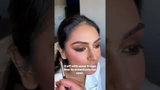 THE PRETTIEST BRONZEY MAKEUP LOOK! Using Neetu Josh Beauty Hair Mesh & Lashes