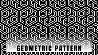 Use Polygon to Make Seamless Geometric Pattern in Adobe Illustrator #pattern