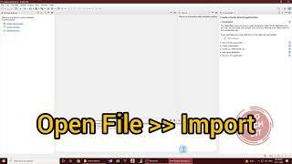 How to add zip file project in eclipse workspace