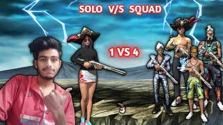 solo vs squad bittu gaming M500