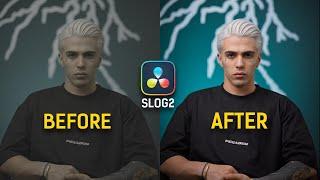 Davinci Resolve SLOG2 Color Grading Tutorial | Color Correction is IMPORTANT | Davinci Resolve 19