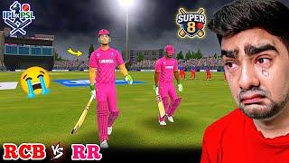 RCB Chocked  Vs RR Super 8 (Expert Mode) IPL X PSL RC 24