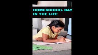 Homeschool day in a life